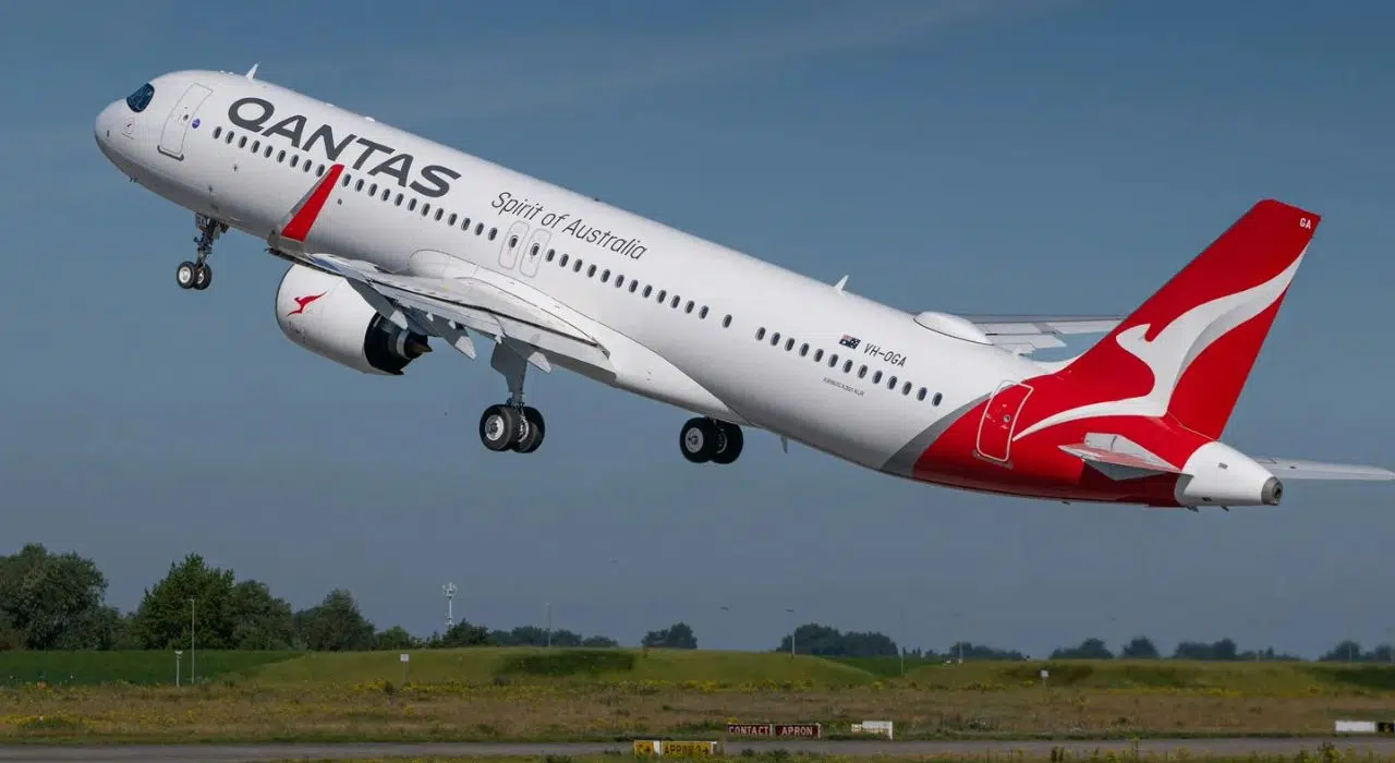 8 700 km d'autonomie Qantas réceptionne son premier Airbus A321XLR
